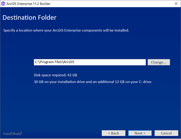 Provide the installation location for Provide the installation location for
