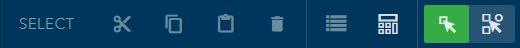 Select toolbar Select toolbar